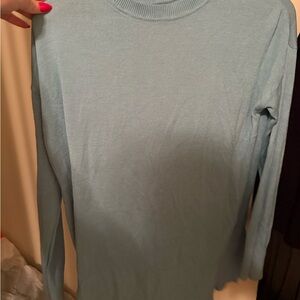 Worthington Sky Blue Long Sleeve Top